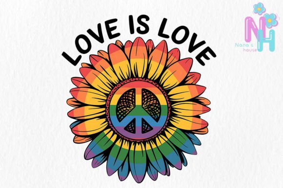 Download Love is Love Sublimation,LGBT RainbowPng - Premium Resources